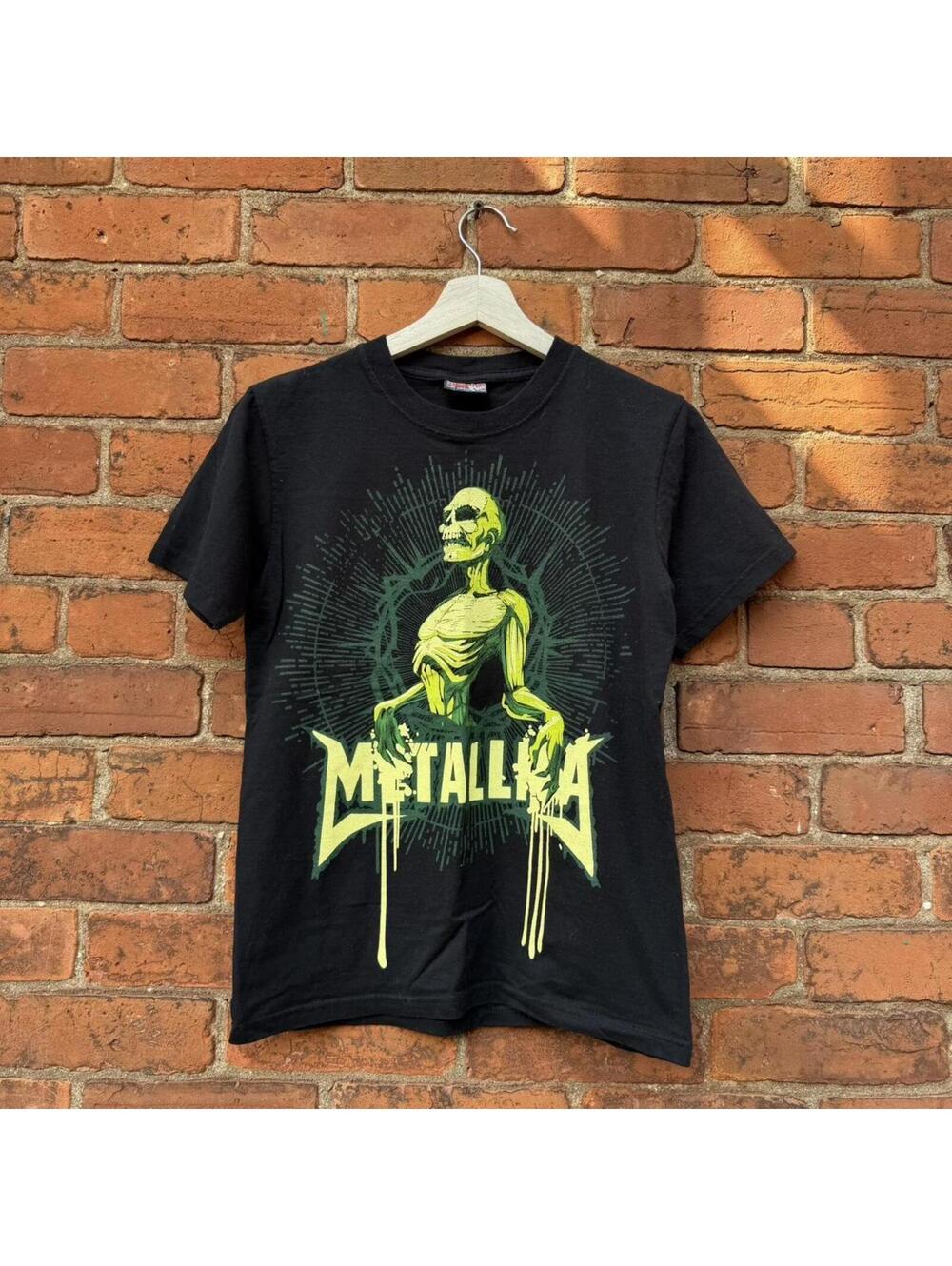Metallica skeleton t shirt S 00s